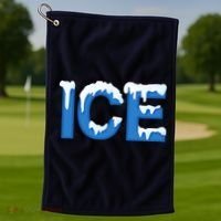 Ice Logo Costume Golf Towel thumb 1