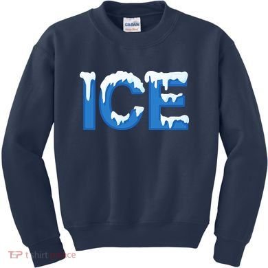 Ice Logo Costume Kids Sweatshirt