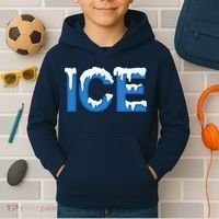 Ice Logo Costume Kids Hoodie thumb 2