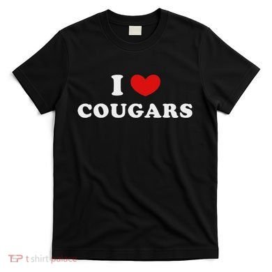 I Love Cougars I Heart Cougars T-Shirt