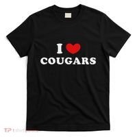 I Love Cougars I Heart Cougars T-Shirt thumb 0