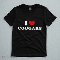 I Love Cougars I Heart Cougars T-Shirt thumb 5