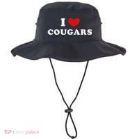 I Love Cougars I Heart Cougars Bucket Hat thumb 0