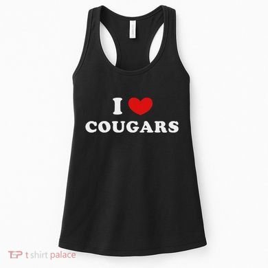 I Love Cougars I Heart Cougars Women's Tank Top