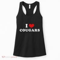 I Love Cougars I Heart Cougars Women's Tank Top thumb 0