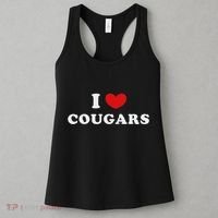 I Love Cougars I Heart Cougars Women's Tank Top thumb 3