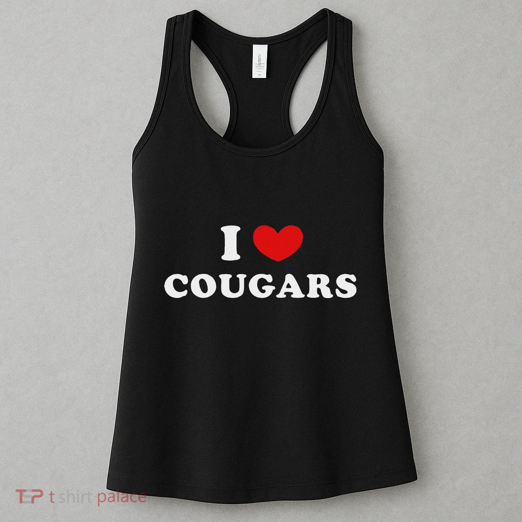 I Love Cougars I Heart Cougars Women's Tank Top