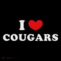 I Love Cougars I Heart Cougars Toddler Hoodie thumb 2