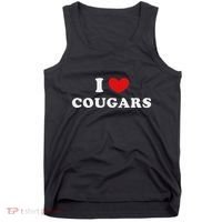 I Love Cougars I Heart Cougars Tank Top thumb 0