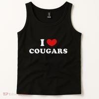 I Love Cougars I Heart Cougars Tank Top thumb 2