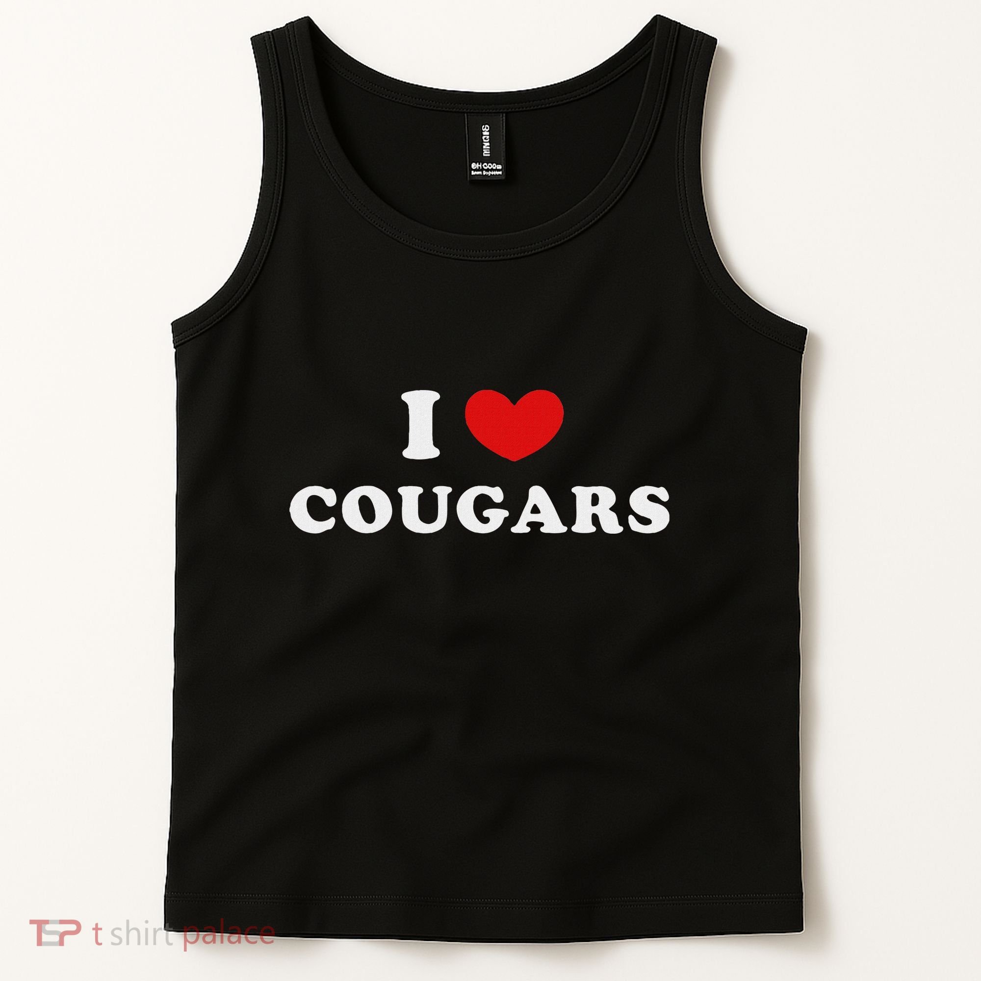 I Love Cougars I Heart Cougars Tank Top