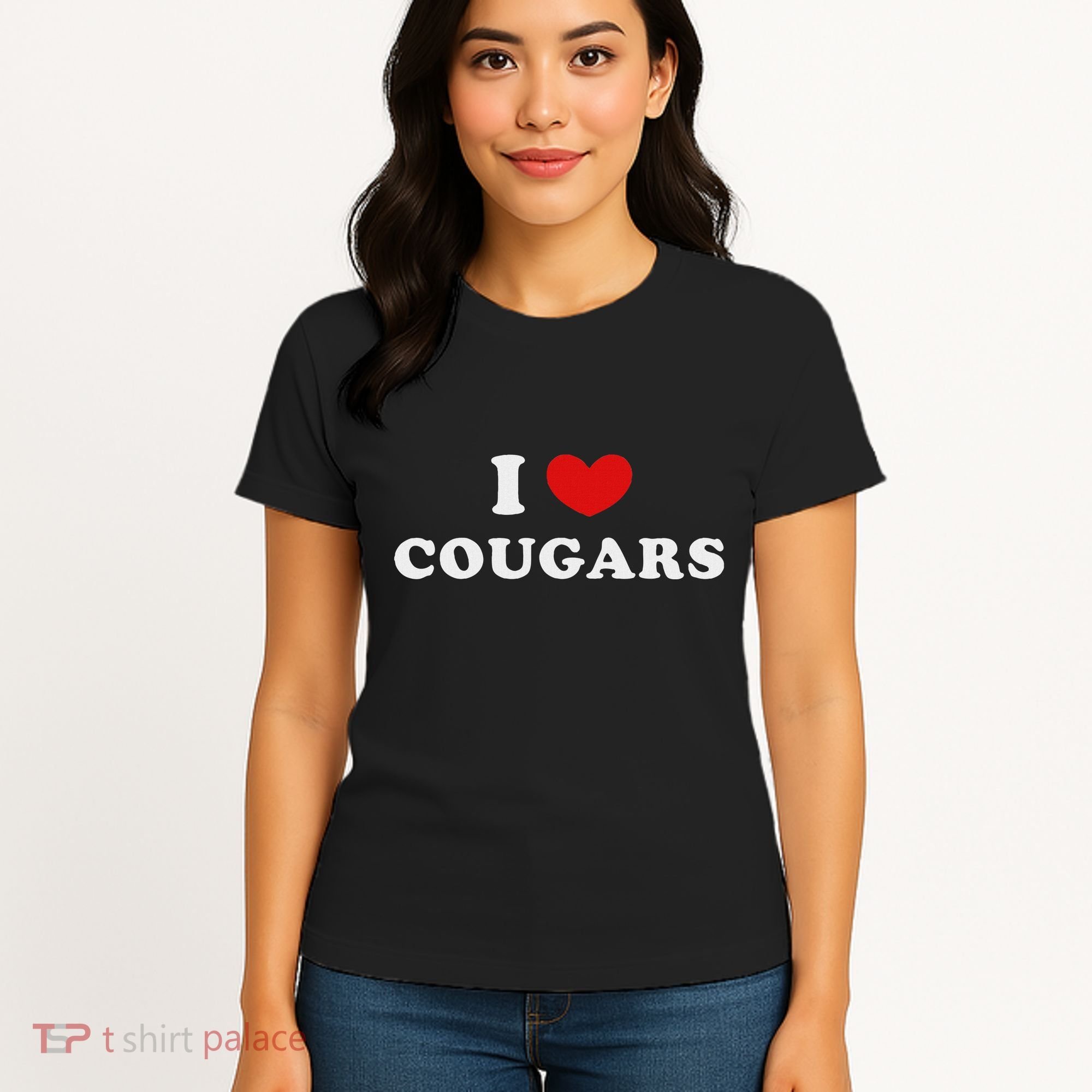 I Love Cougars I Heart Cougars Women's T-Shirt