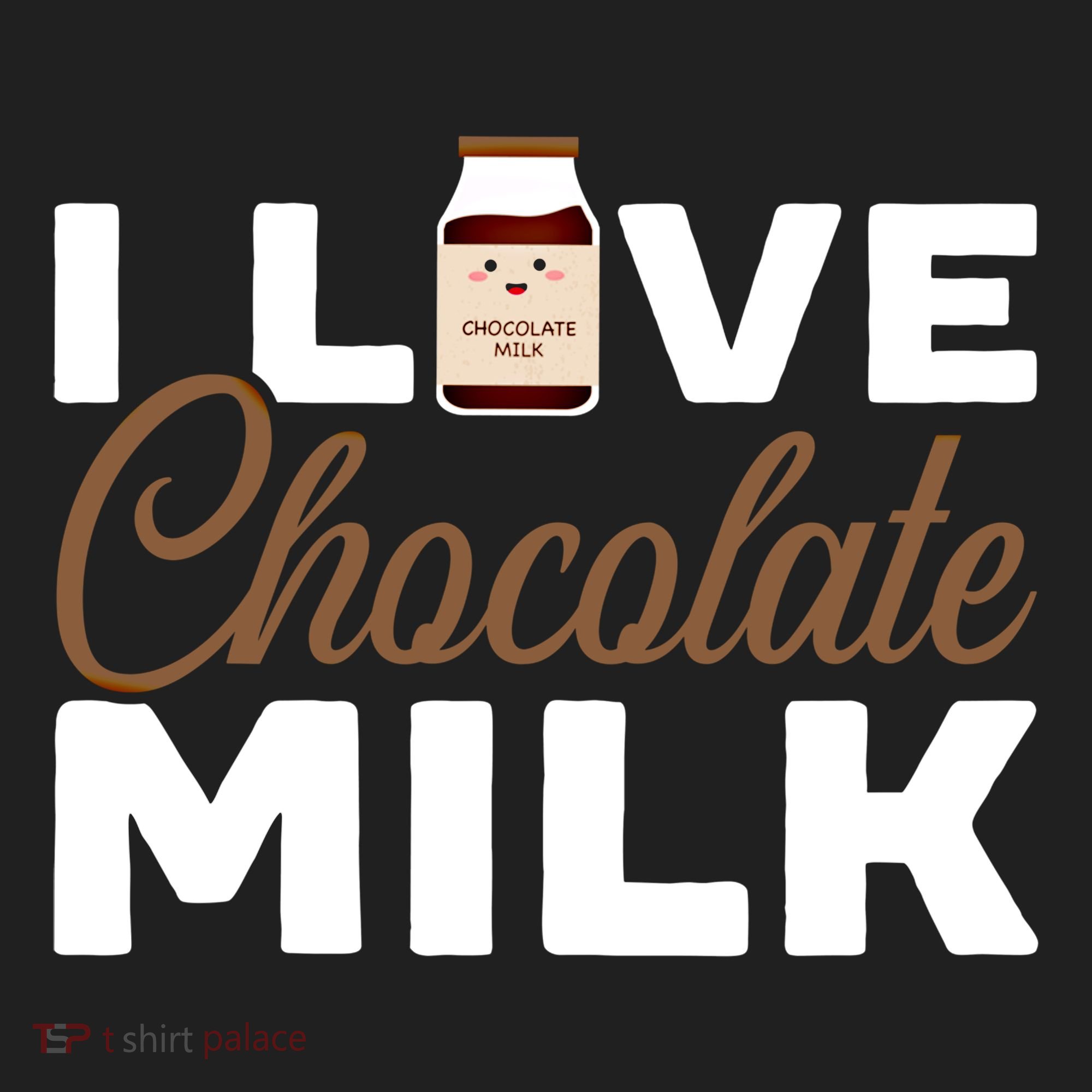 I Love Chocolate Milk Er Choco Chocolate Flavor Gift Hat