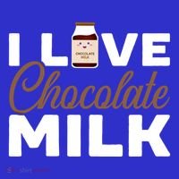 I Love Chocolate Milk Er Choco Chocolate Flavor Gift Sweatshirt thumb 3