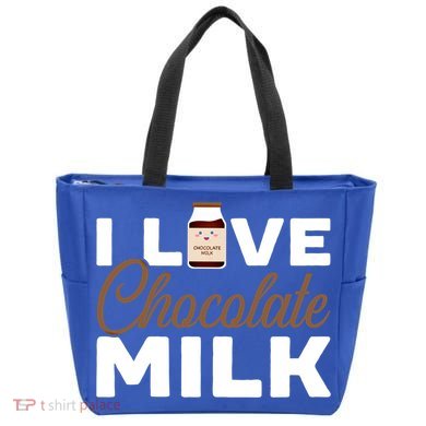 I Love Chocolate Milk Er Choco Chocolate Flavor Gift Tote Bag