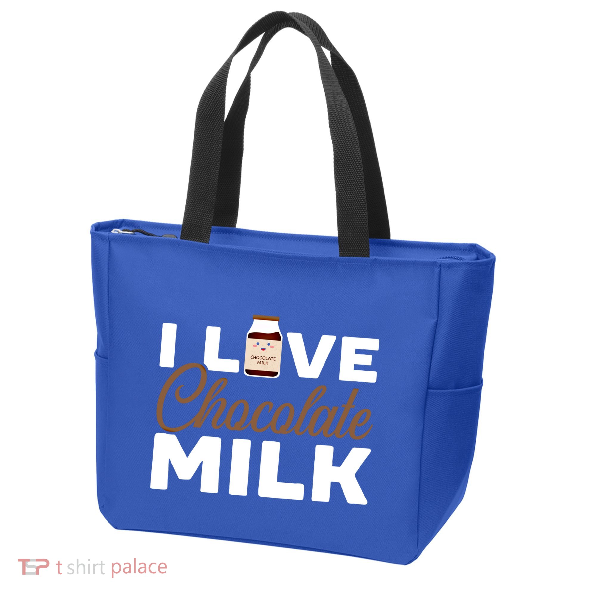 I Love Chocolate Milk Er Choco Chocolate Flavor Gift Tote Bag