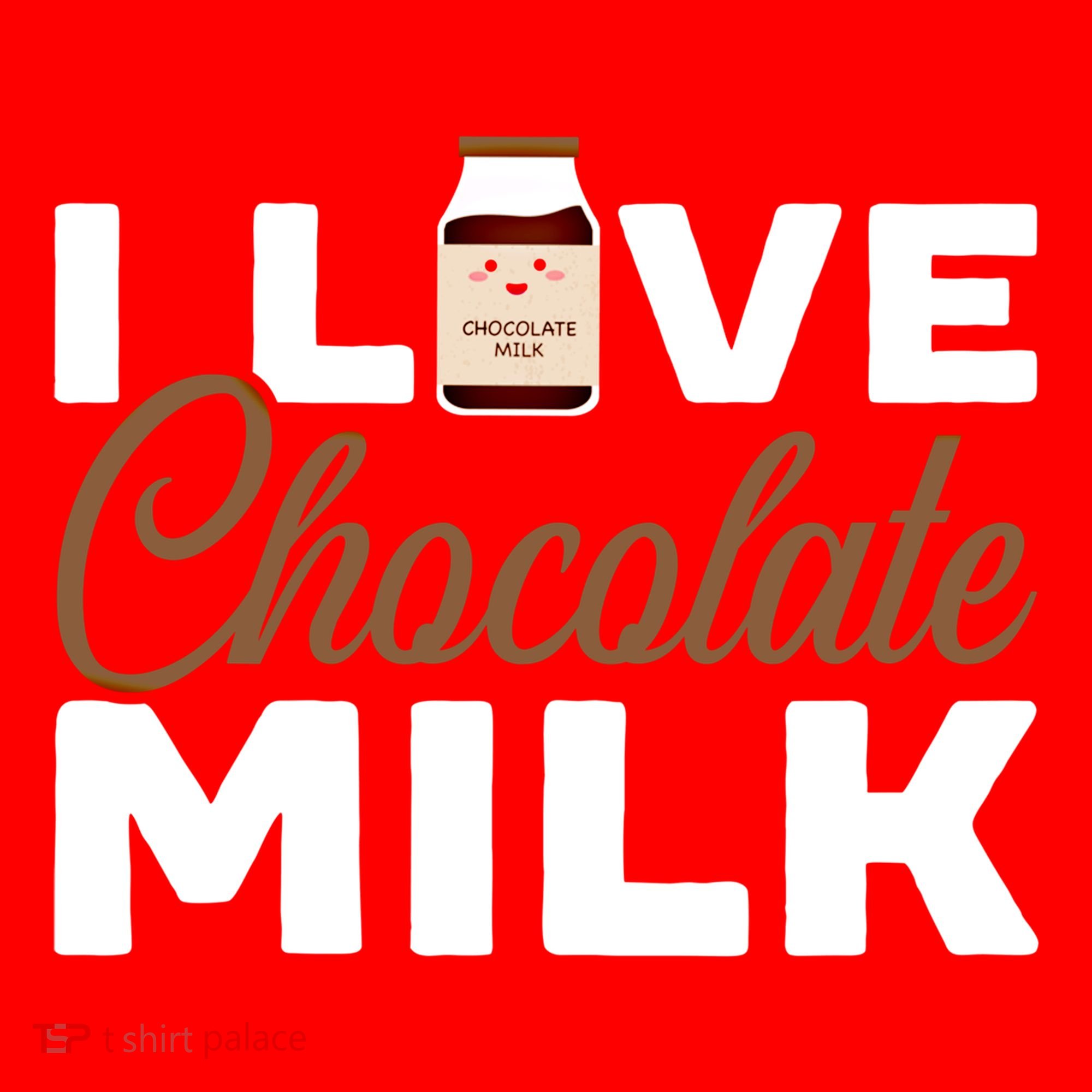 I Love Chocolate Milk Er Choco Chocolate Flavor Gift Santa Hat