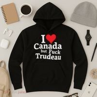I Love Canada But Fuck Trudeau Hoodie thumb 3