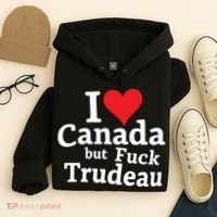 I Love Canada But Fuck Trudeau Hoodie thumb 4