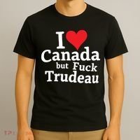 I Love Canada But Fuck Trudeau T-Shirt thumb 3