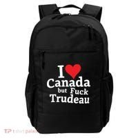 I Love Canada But Fuck Trudeau Backpack thumb 0