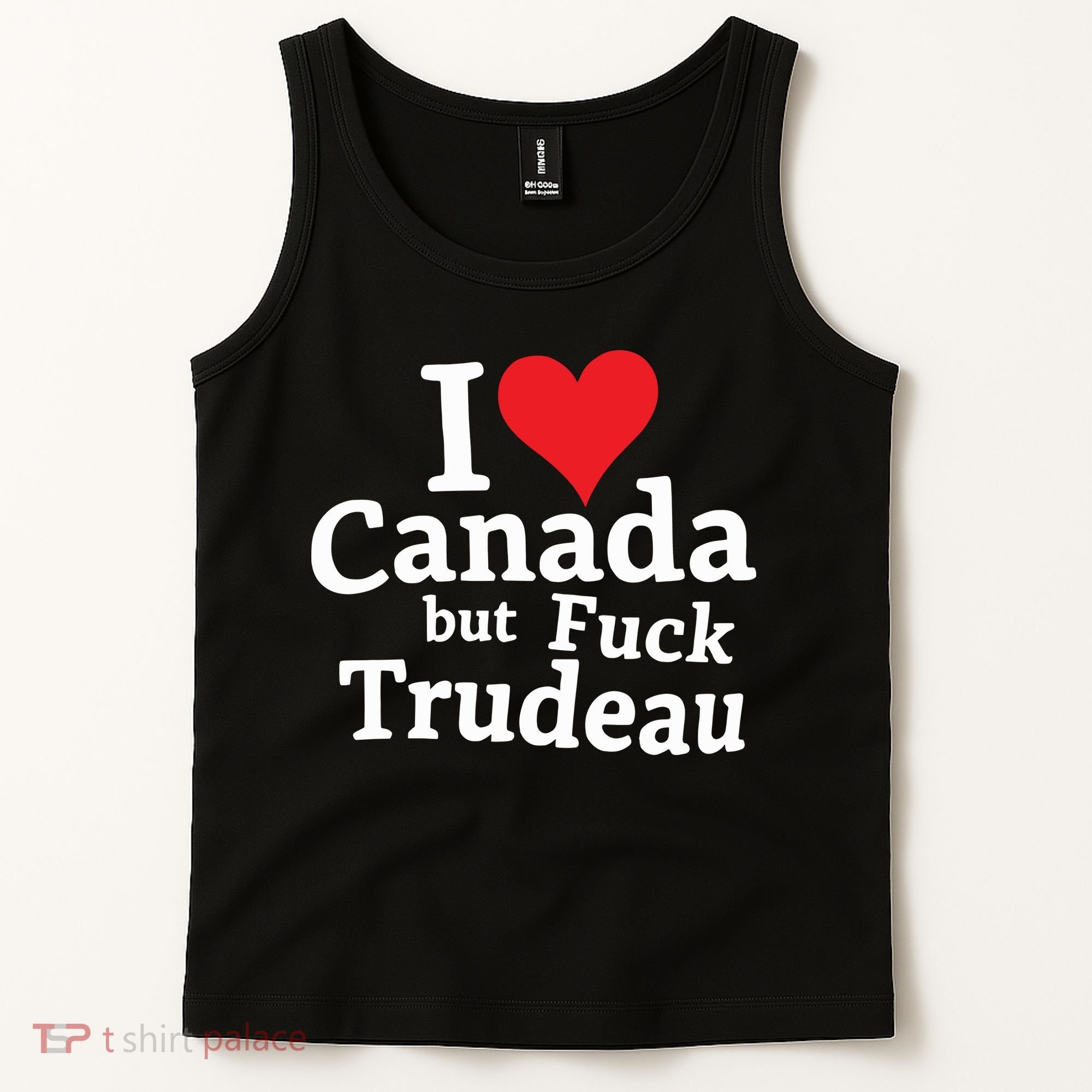 I Love Canada But Fuck Trudeau Tank Top