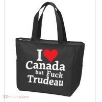 I Love Canada But Fuck Trudeau Tote Bag thumb 3