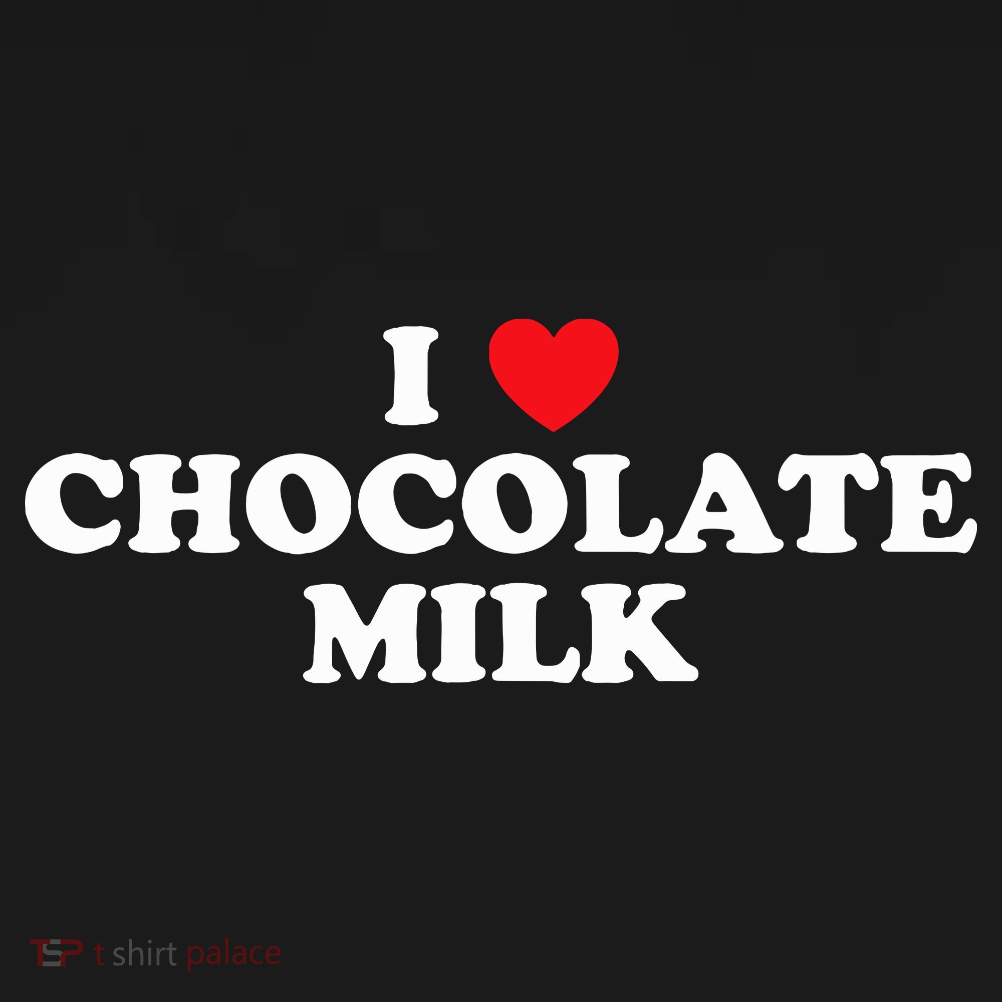 I Love Chocolate Milk Heart Yummy Drink Women's Hoodie