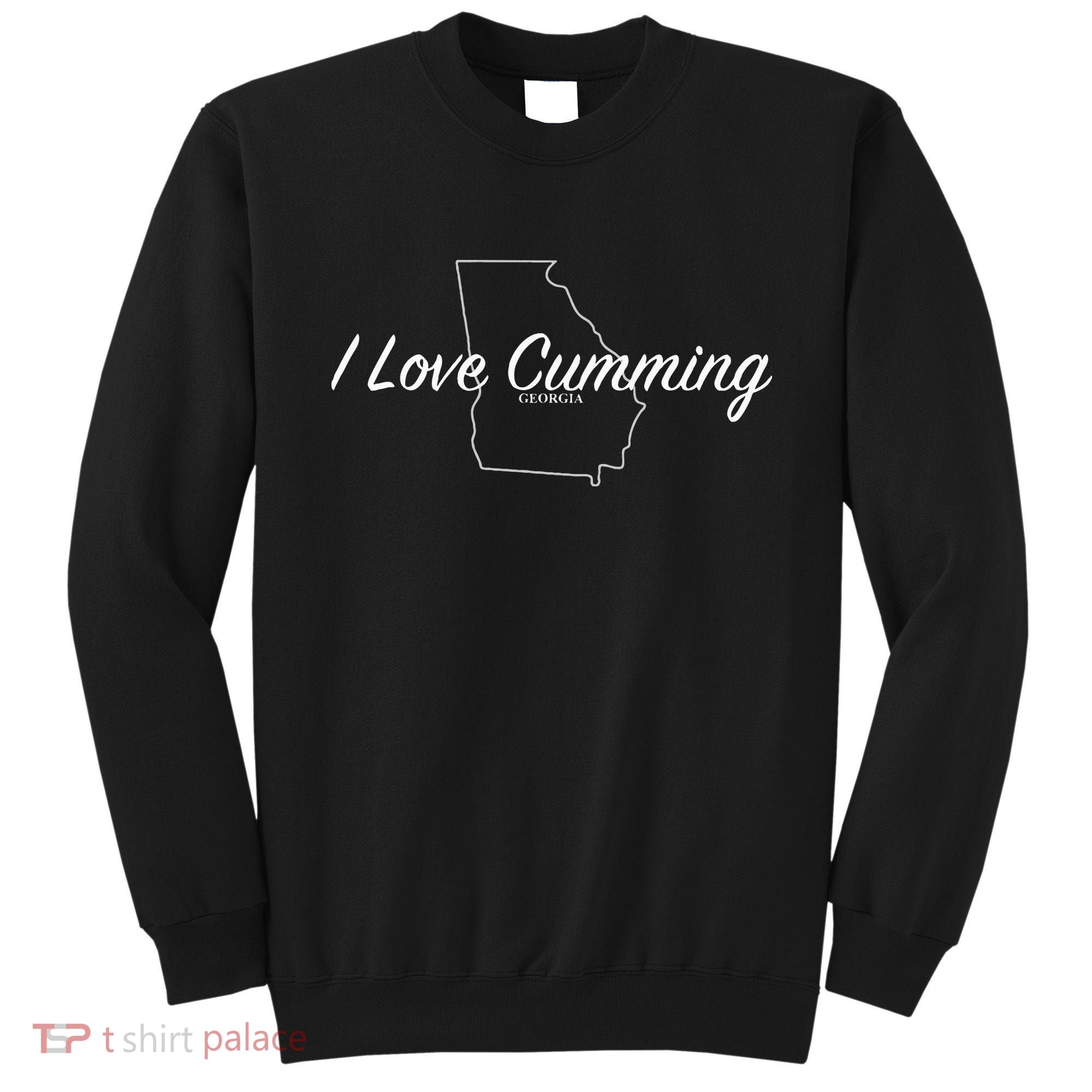 I Love Cumming Ga Sweatshirt