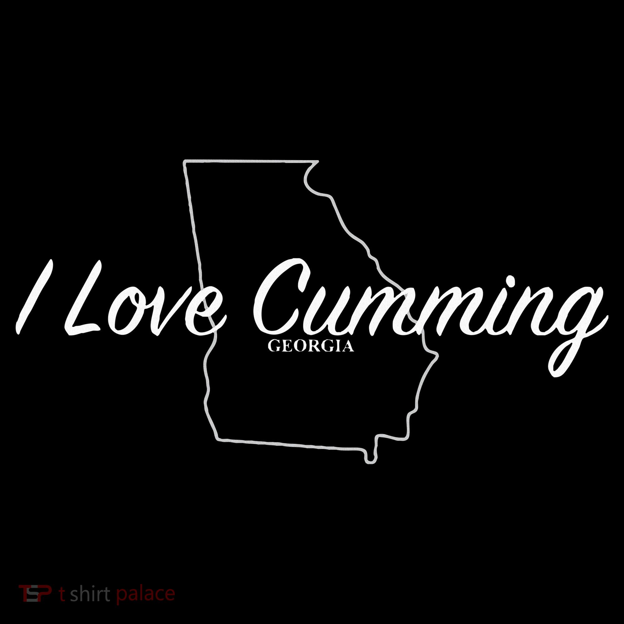 I Love Cumming Ga Mousepad