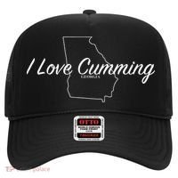 I Love Cumming Ga Hat thumb 0