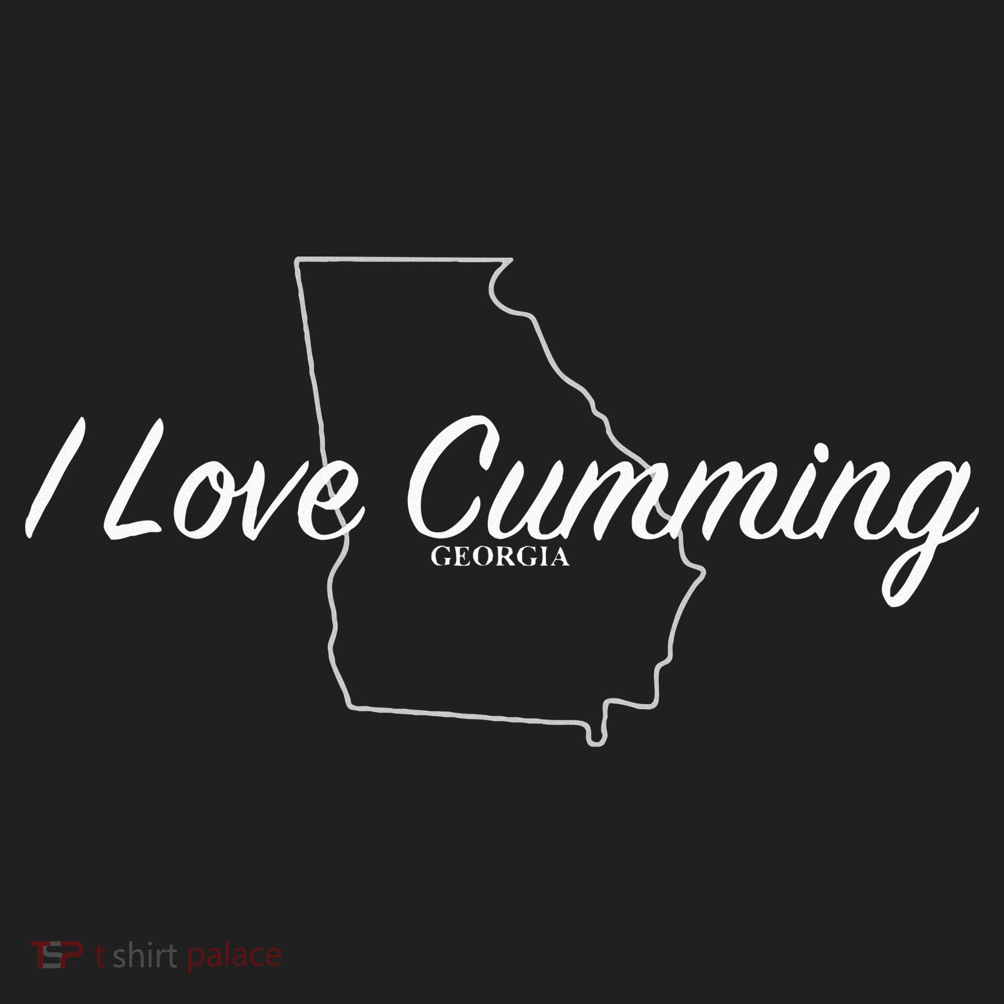 I Love Cumming Ga Hat