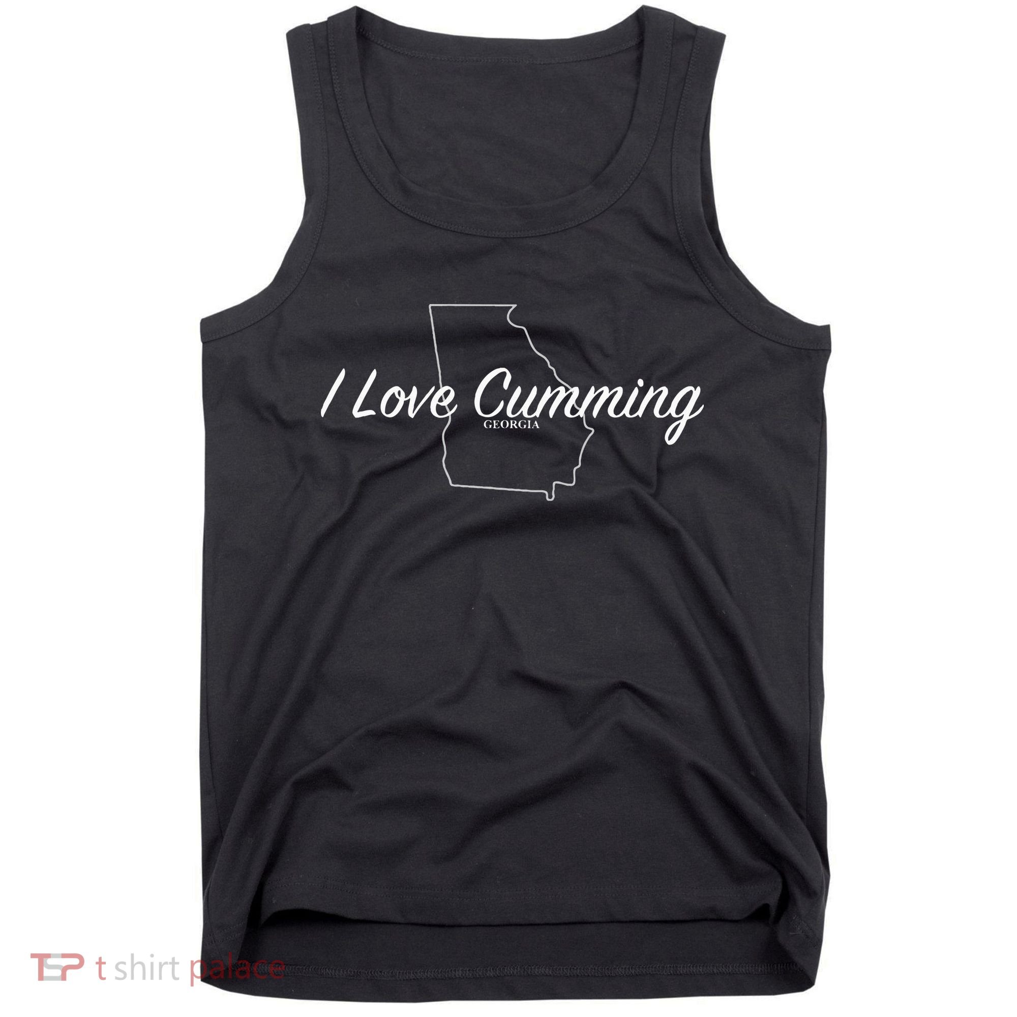 I Love Cumming Ga Tank Top