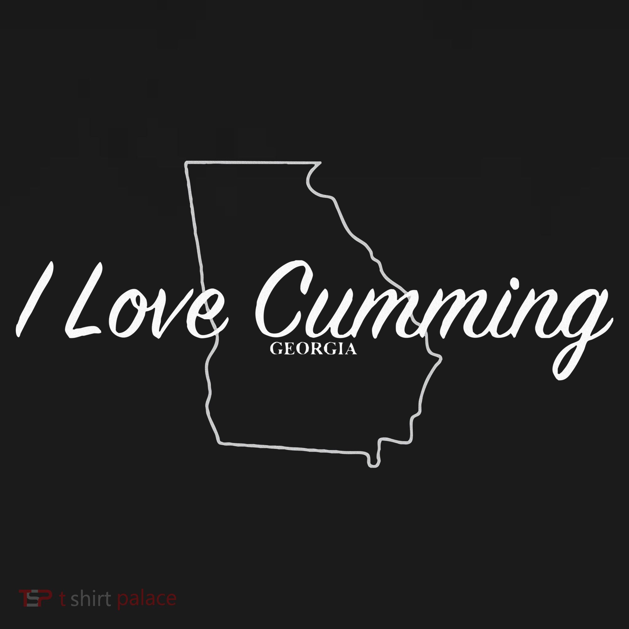 I Love Cumming Ga Kids T-Shirt