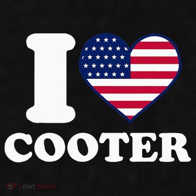 I Love Cooter Ladies PosiCharge Tri-Blend Wicking Tank