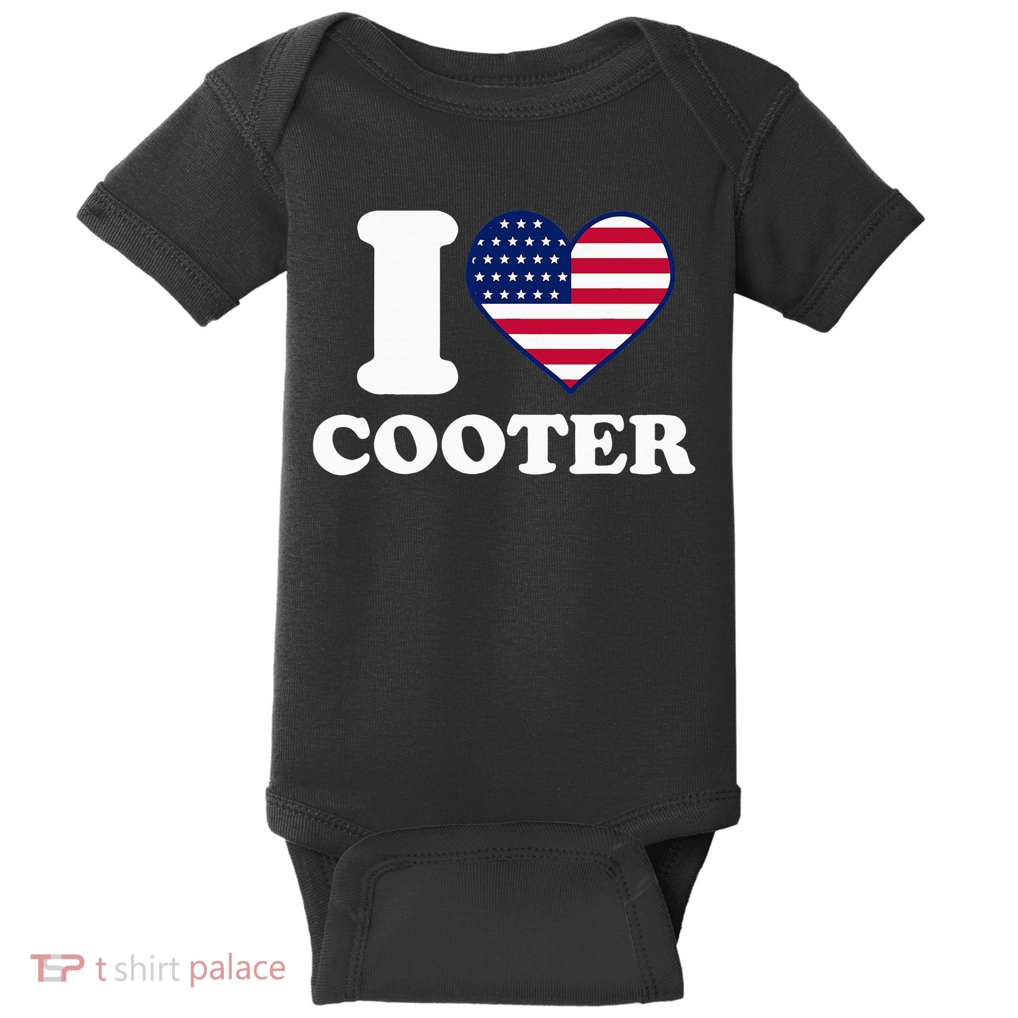 I Love Cooter Baby Bodysuit