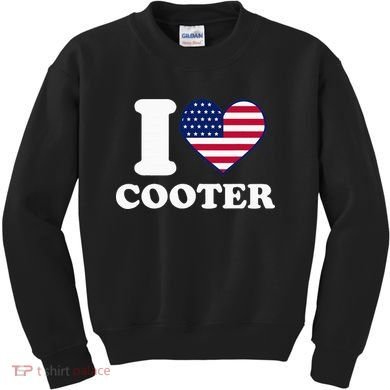 I Love Cooter Kids Sweatshirt