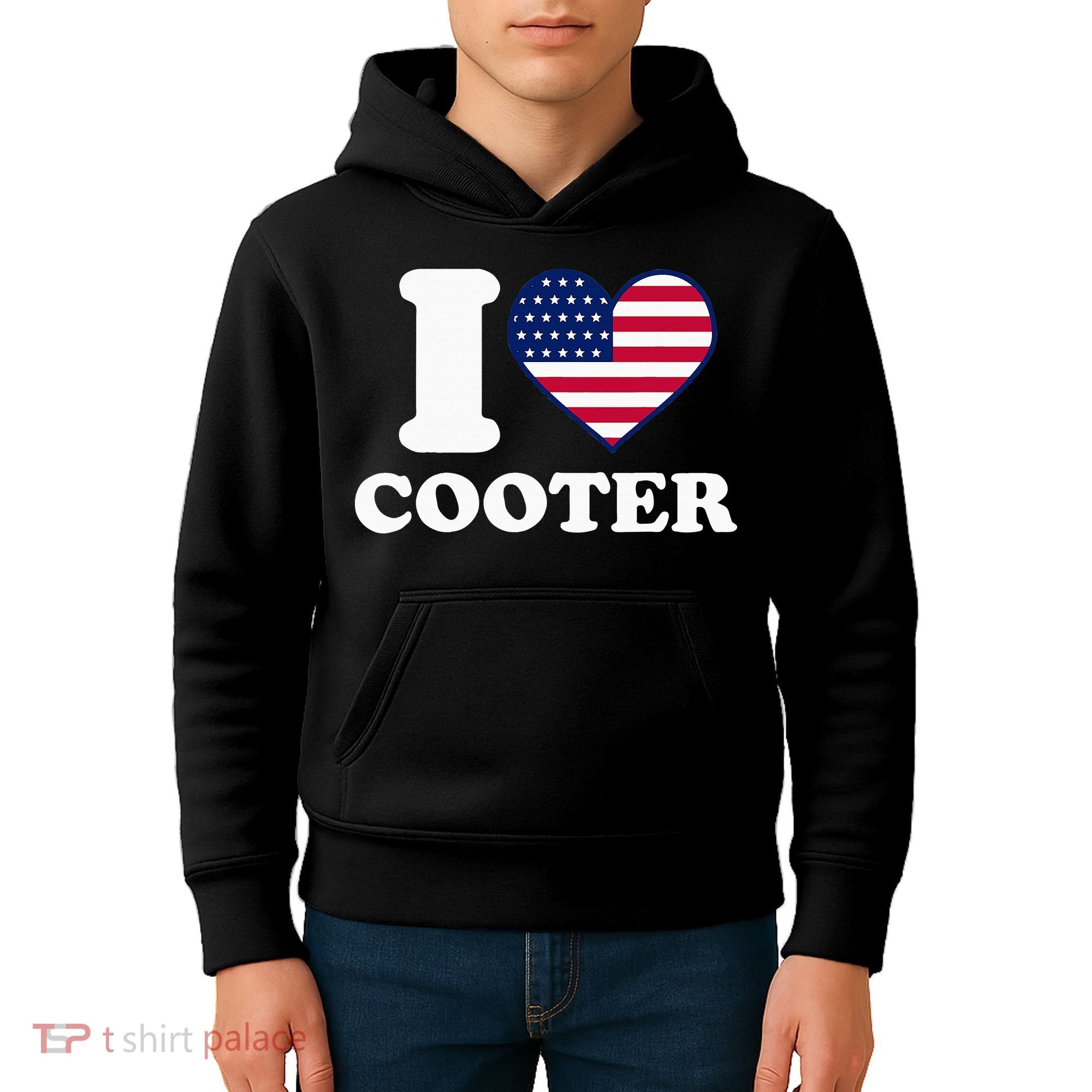 I Love Cooter Kids Hoodie