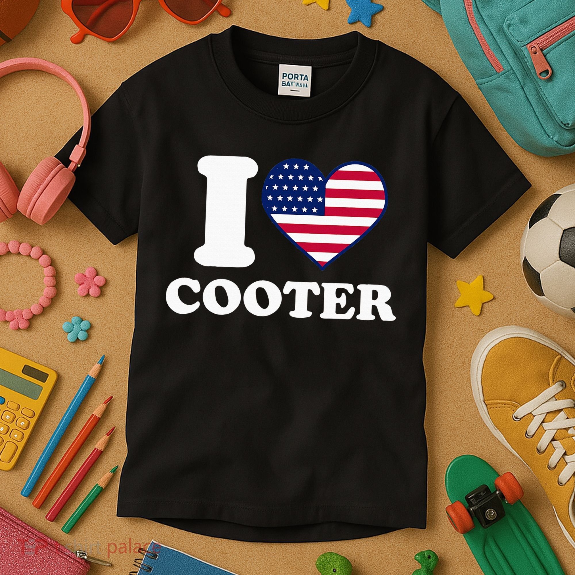 I Love Cooter Kids T-Shirt