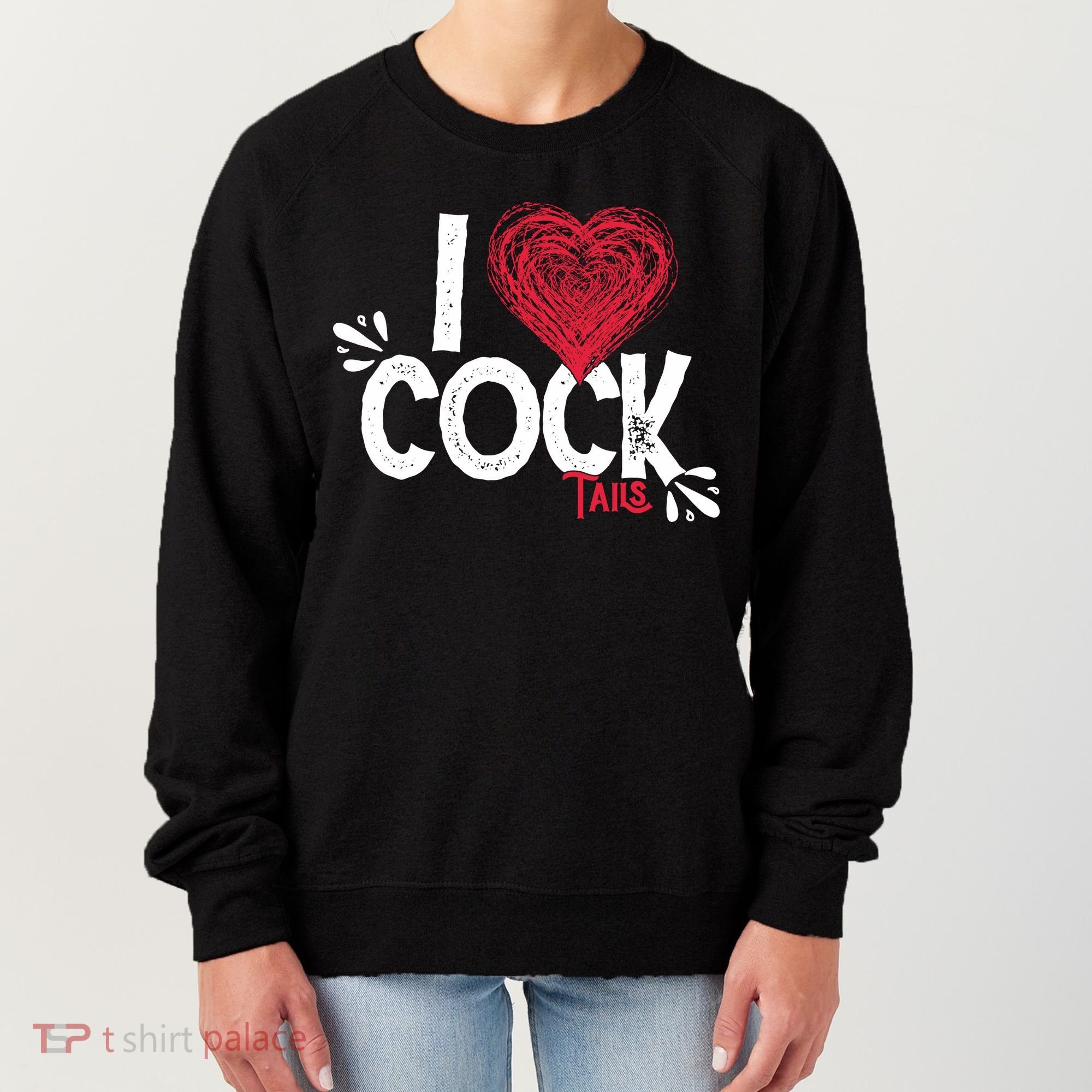 I Love Cocktails Drinking Pun Funny Cocktail Gift Women's Sweatshirt