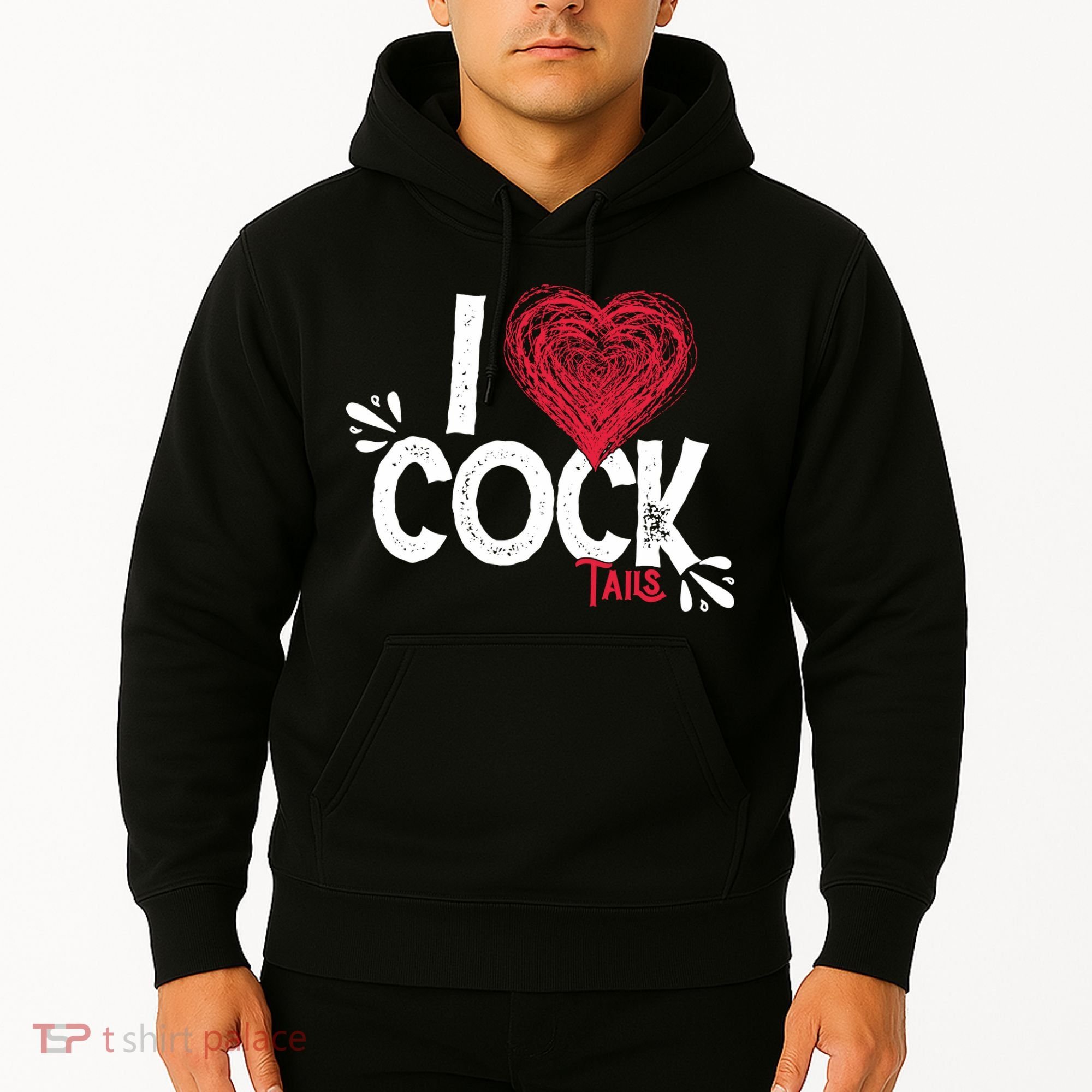 I Love Cocktails Drinking Pun Funny Cocktail Gift Hoodie