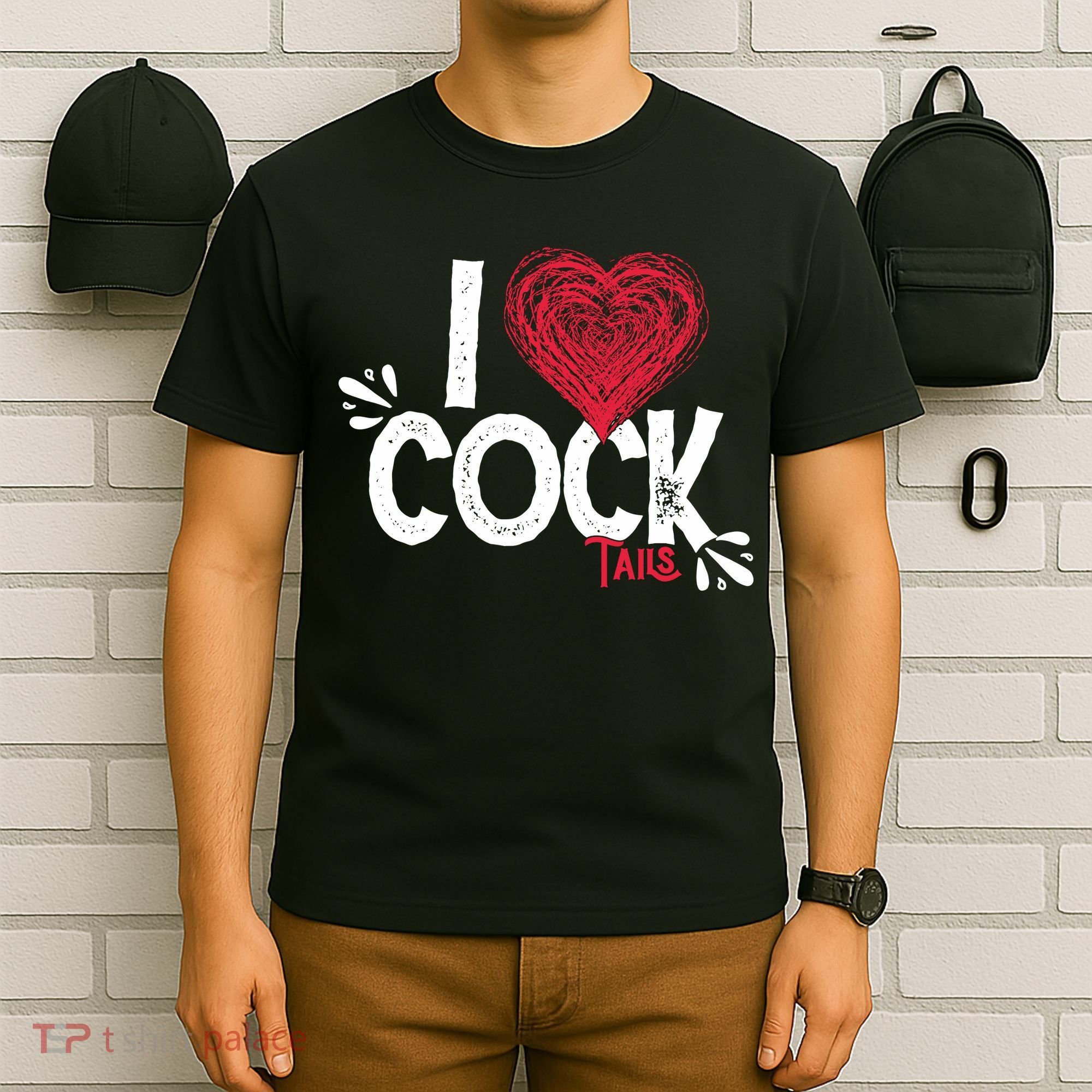 I Love Cocktails Drinking Pun Funny Cocktail Gift T-Shirt