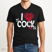 I Love Cocktails Drinking Pun Funny Cocktail Gift V-Neck T-Shirt thumb 2