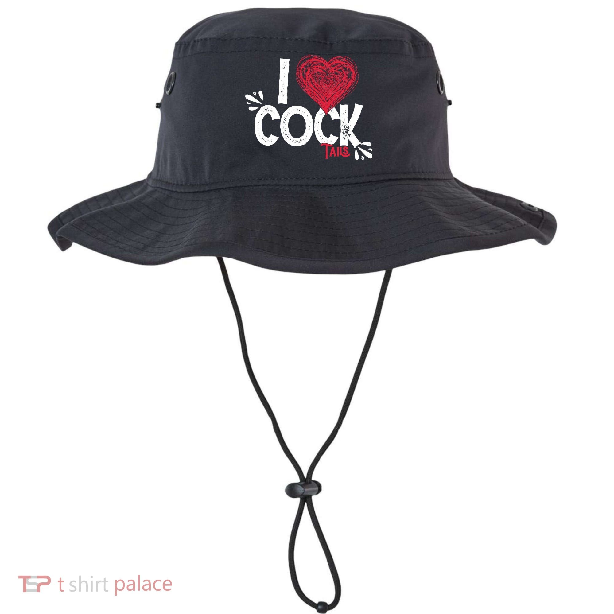 I Love Cocktails Drinking Pun Funny Cocktail Gift Bucket Hat