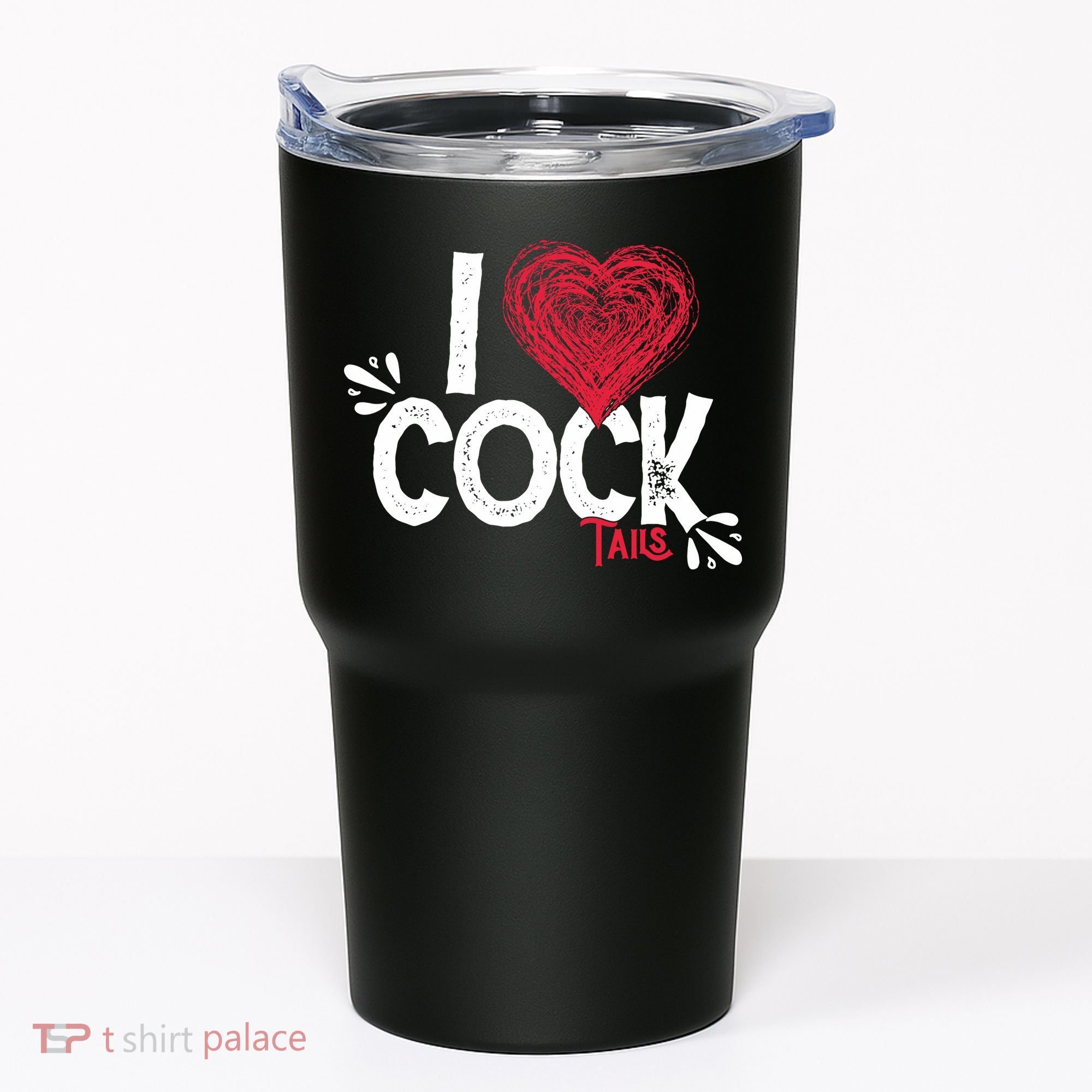I Love Cocktails Drinking Pun Funny Cocktail Gift Tumbler