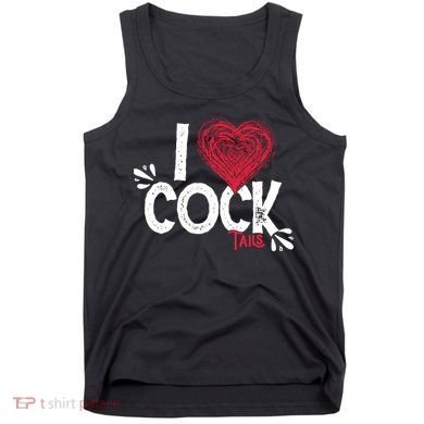 I Love Cocktails Drinking Pun Funny Cocktail Gift Tank Top