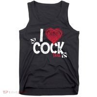 I Love Cocktails Drinking Pun Funny Cocktail Gift Tank Top thumb 0