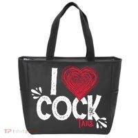 I Love Cocktails Drinking Pun Funny Cocktail Gift Tote Bag thumb 0