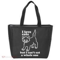 I Love Cats But I CanT Eat A Whole One Tote Bag thumb 0