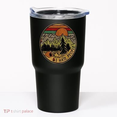 I Love Camping I Hate People Outdoors Tumbler